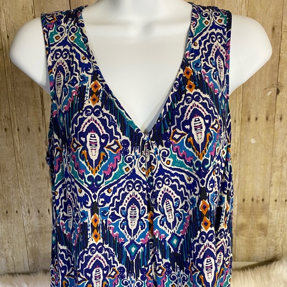 Daniel Rainn Watercolor Blouse - Picture 2 of 9